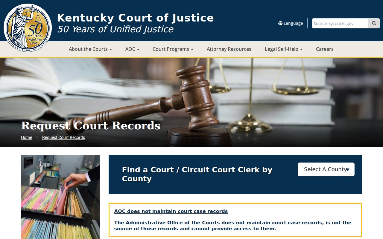 Clark County court case lookup instructions for clerk records